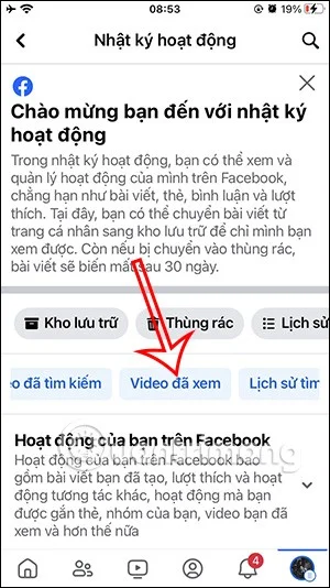 Hoe je snel bekeken video's op Facebook verwijdert