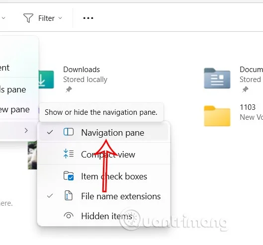 Como ocultar o painel de navegação do Explorador de Arquivos do Windows 11