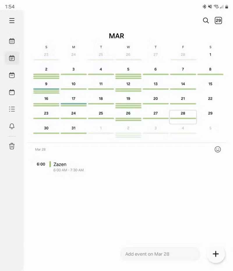 Waarom is Samsung Calendar momenteel de beste agenda-app?