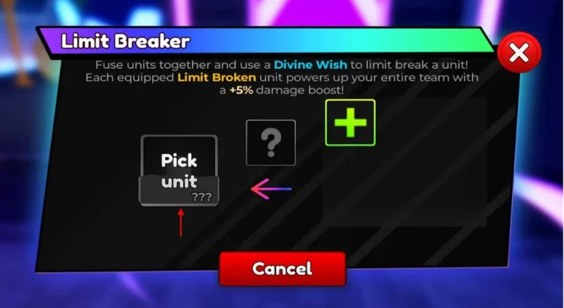 Hoe Limit Breaker te gebruiken in anime-avonturen