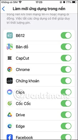 iPhone에서 백그라운드 앱 새로 고침을 끄는 방법