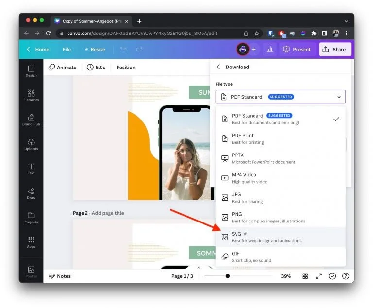 Canva 슬라이드를 PowerPoint로 변환하는 방법