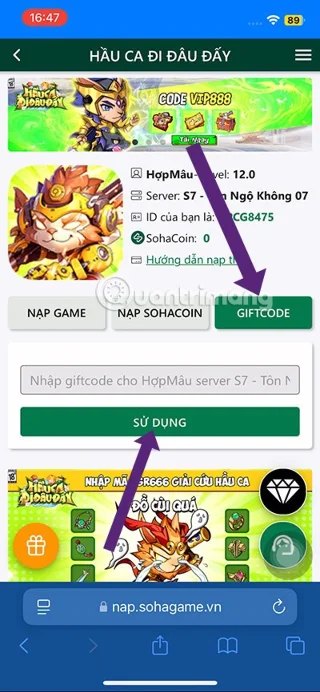 De nieuwste code voor Waarheen en hoe u de code invoert