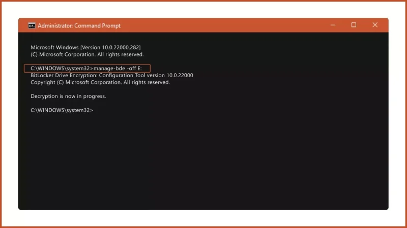 How to Turn Off Bitlocker on Windows 11