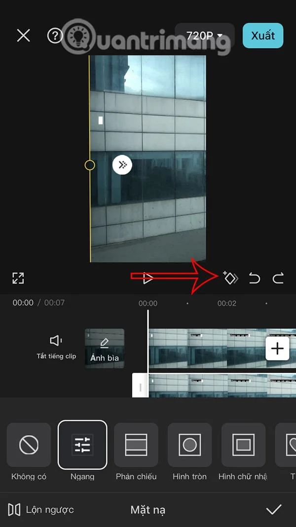 Instruções para fazer vídeos de mudança de cor no CapCut