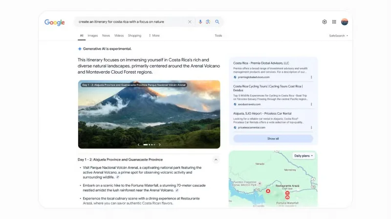 Google Maps ahora puede crear planes de viaje a partir de tus capturas de pantalla