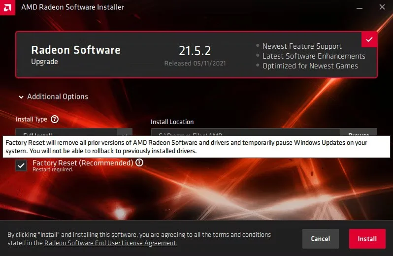 How to install/reinstall GPU driver on Windows