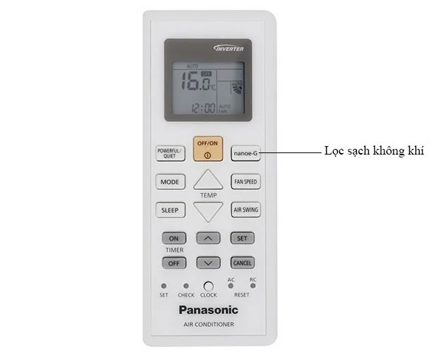วิธีการใช้งานรีโมทแอร์ Panasonic