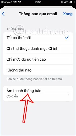 Cum să activați notificările Gmail pe iPhone