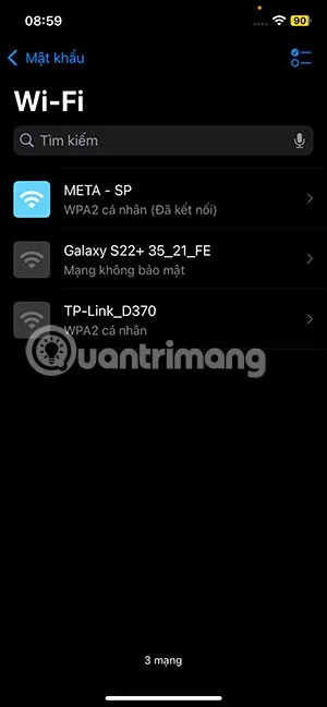 Como compartilhar WiFi no iPhone usando código QR