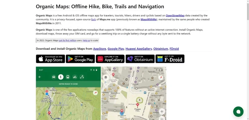 Aprenda sobre Organic Maps: una alternativa de código abierto a Google Maps