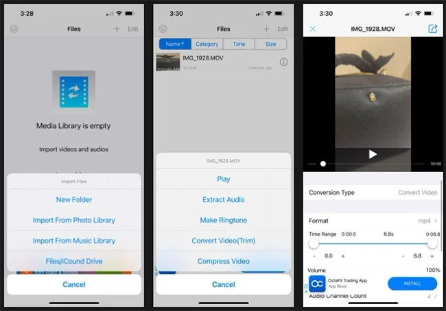 iPhone에서 MOV 파일을 MP4로 무료로 변환하는 방법