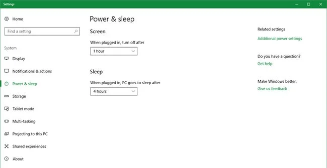 Windows 10/11'de Uyku modu nasıl kapatılır