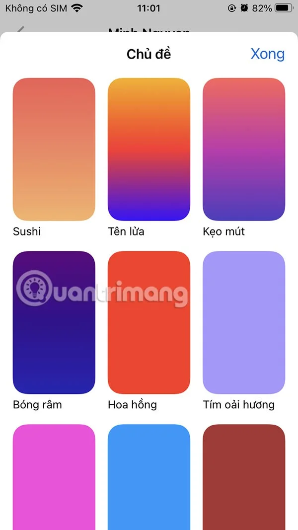 Instrucciones para cambiar el color de Messenger en el teléfono y la computadora