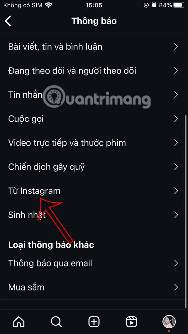 Cómo desactivar las notificaciones de hilos en Instagram