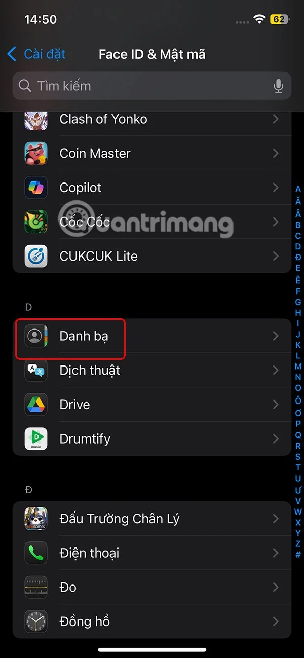 Instrucțiuni pentru 4 moduri de a ascunde contactele pe iPhone