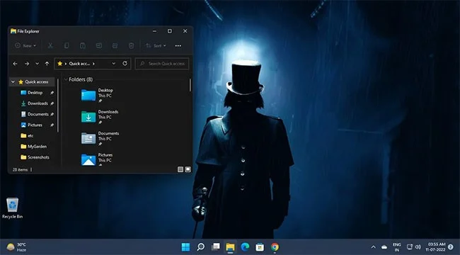 11 najlepszych ciemnych motywów do dostosowywania pulpitu systemu Windows 11