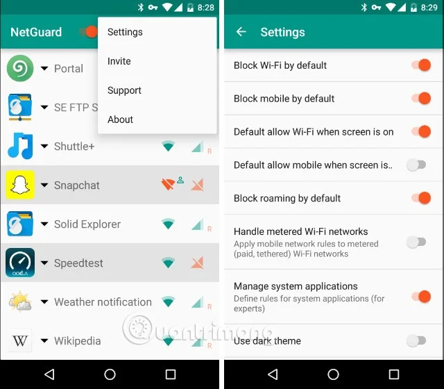 백그라운드에서 모바일 데이터를 사용하여 Android 앱이 인터넷에 액세스하는 것을 방지하는 방법