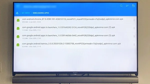Android TV에 앱을 사이드로딩하는 방법