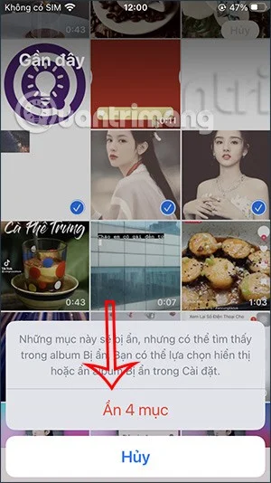 Cum să ascunzi imagini pe iPhone fără aplicație