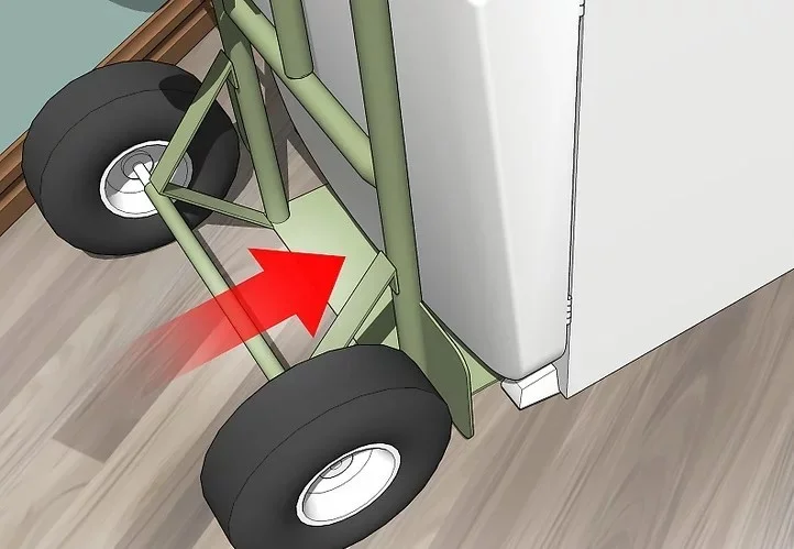 Instrucciones para mover el refrigerador correctamente