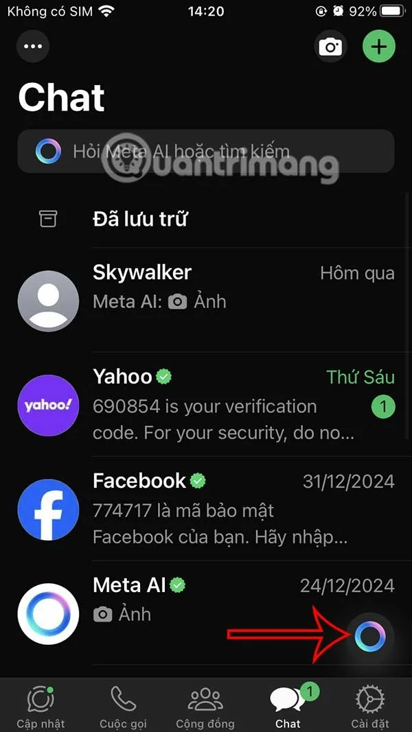 Hoe Meta AI op Messenger, Facebook en Instagram uit te schakelen