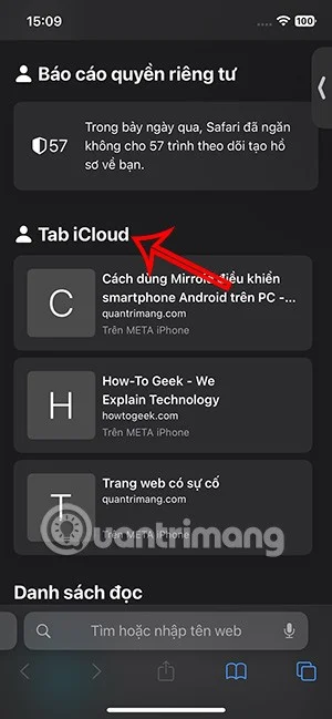 Como usar o Safari no iCloud no iPhone