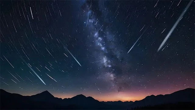 ¿Qué es exactamente una lluvia de meteoritos?