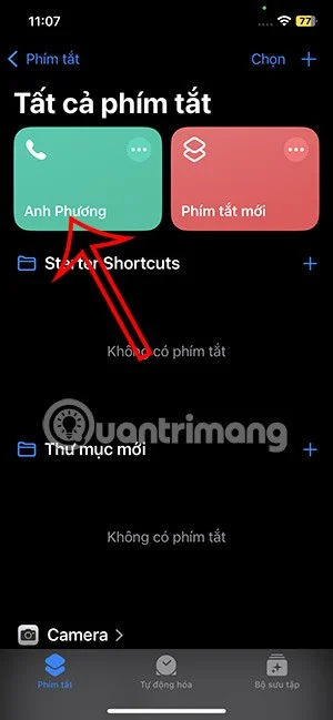 iPhone에서 빠른 통화를 하는 방법에 대한 지침은 매우 간단합니다.