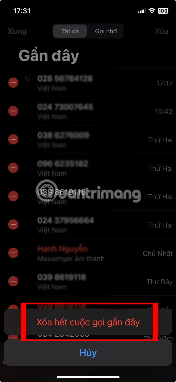 iPhone에서 통화 기록을 보고 삭제하는 방법