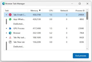 How to fix high memory usage issue on Microsoft Edge