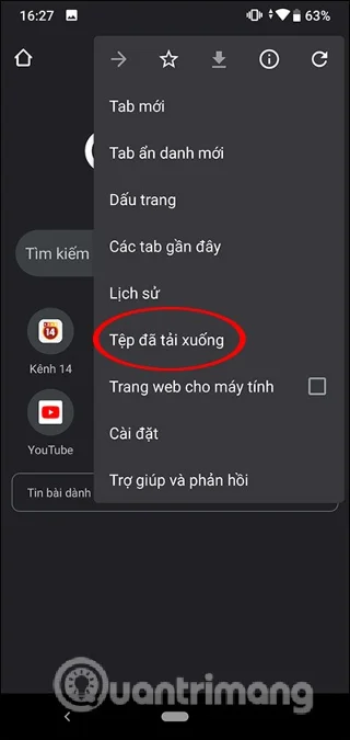 Jak usunąć historię pobierania na Androidzie