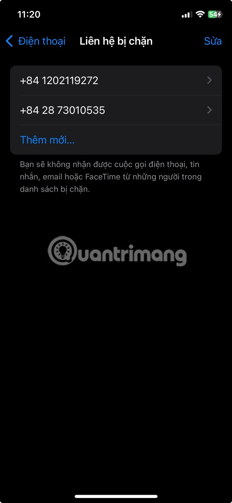 iPhone에서 차단된 전화번호 목록을 보는 방법