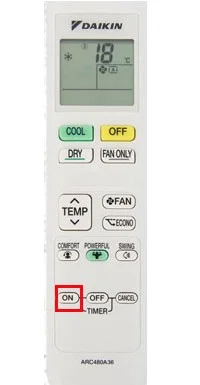 Cómo configurar el temporizador del aire acondicionado Daikin para que se encienda y apague a la hora deseada