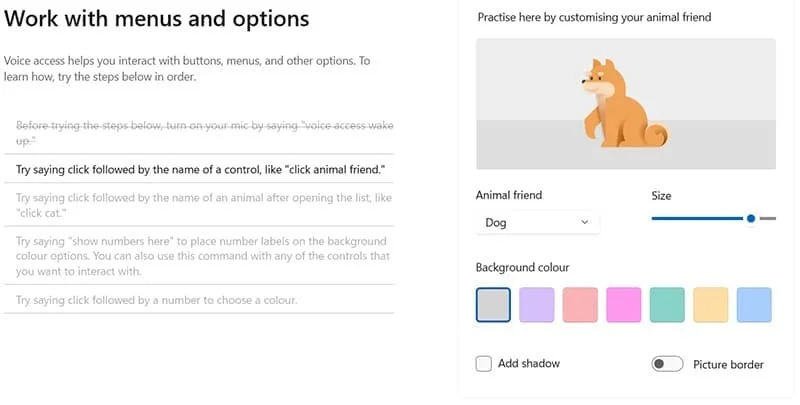 How to control Windows 11 with your voice