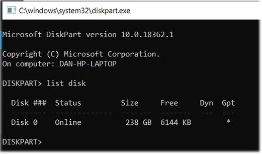 How to fix Operating system not found error on Windows