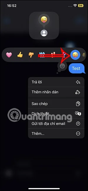 Cómo agregar emojis para responder mensajes en iOS 18