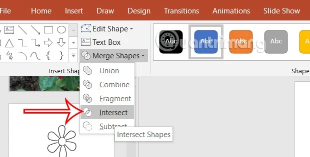 Instruções para desenhar um semicírculo no PowerPoint