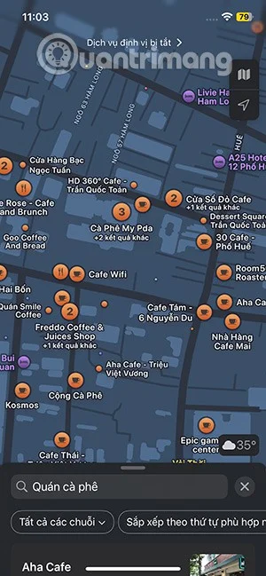 Hoe u de tool 'Zoek hier' op Apple Maps gebruikt