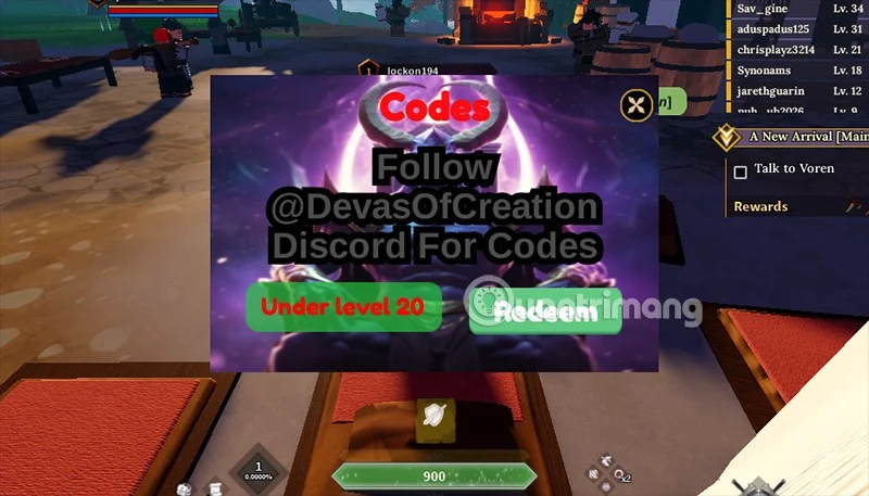 Laatste Devas of Creation Roblox-codes en hoe u deze kunt inwisselen