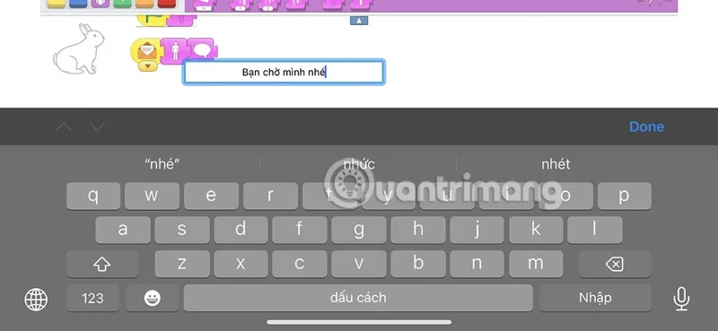 ScratchJR'da mesajlı animasyonlar oluşturma talimatları