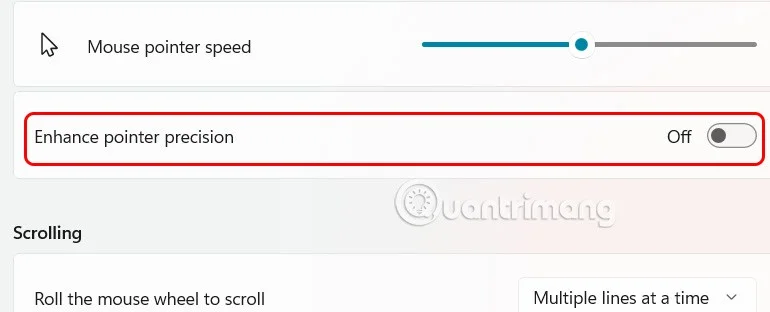 如何在 Windows 11 上關閉滑鼠加速