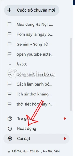 Cómo eliminar una conversación de Google Gemini