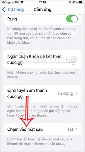 iPhone에서 뒷면을 탭하여 스크린샷을 찍는 방법