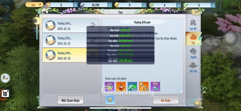 Kod Tran Ma Khuc terkini dan cara menebus kod