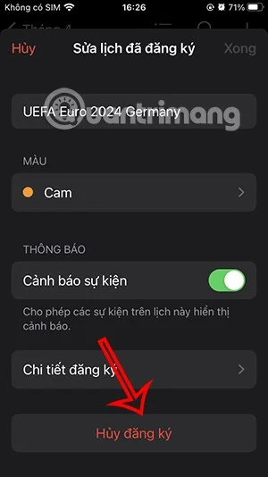 iPhone 캘린더에서 이벤트를 삭제하는 방법