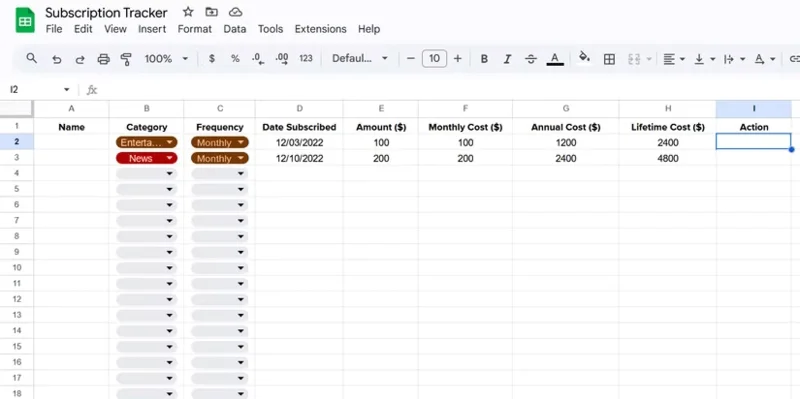 Registraties bijhouden met Google Sheets