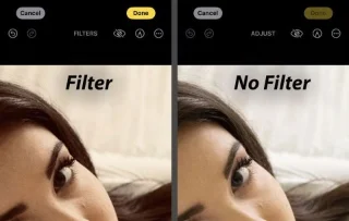 Razones para no usar filtros de fotografía