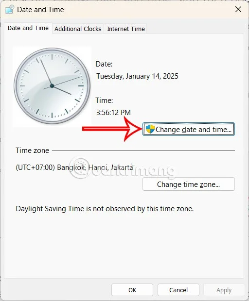 Jak zmienić format daty i godziny w systemie Windows, zmień ukośnik na kropkę