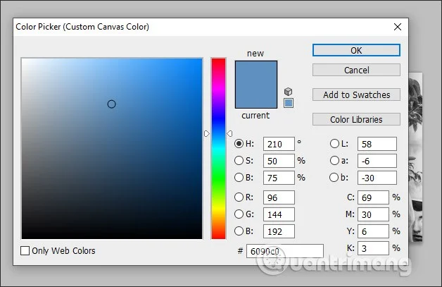 Cómo cambiar el color de fondo en Photoshop